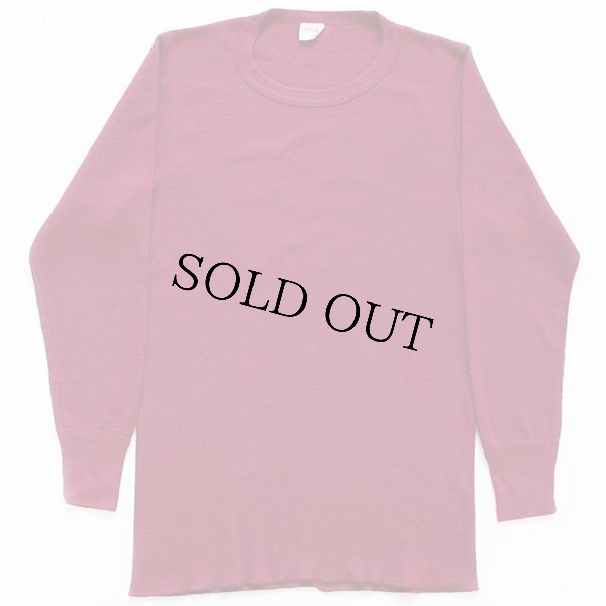 画像2: 80s USA製 STJOHN'SBAY サーマルシャツ バーガンディ L (2)