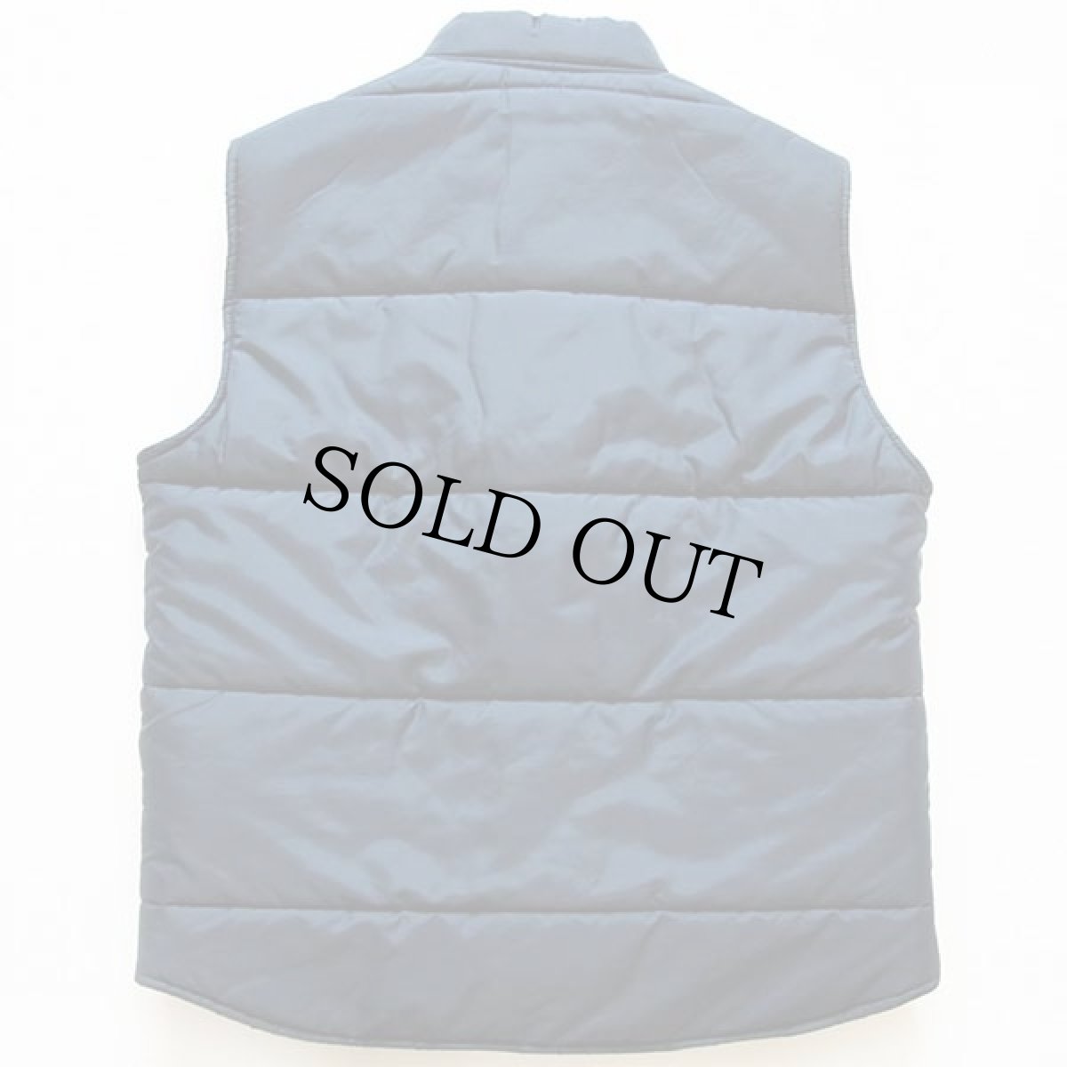 画像2: 80s USA製 King Louieキングルイ GOODYEAR パッチ付き ナイロン 中綿レーシングベスト 紺 L (2)