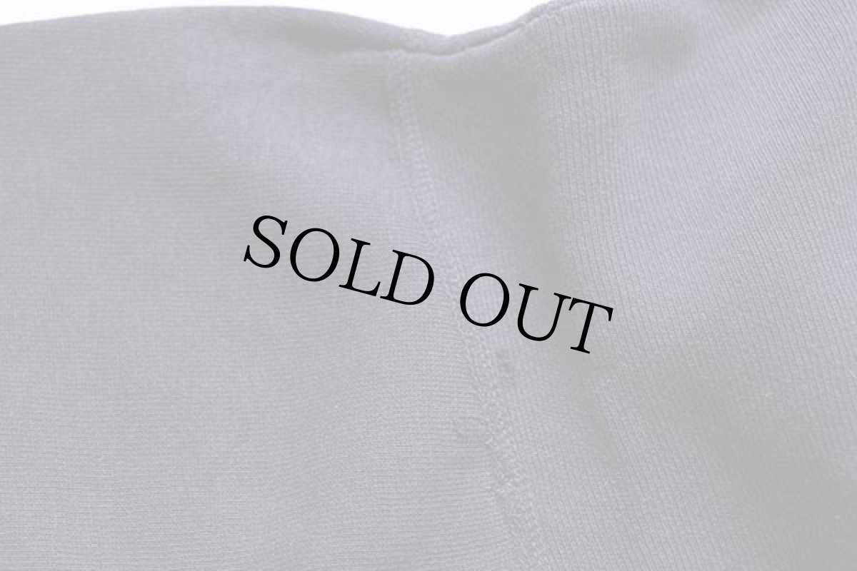 画像7: 60s SAINT PAUL ACADEMY コットン カットオフ 半袖スウェット ナス紺 (7)