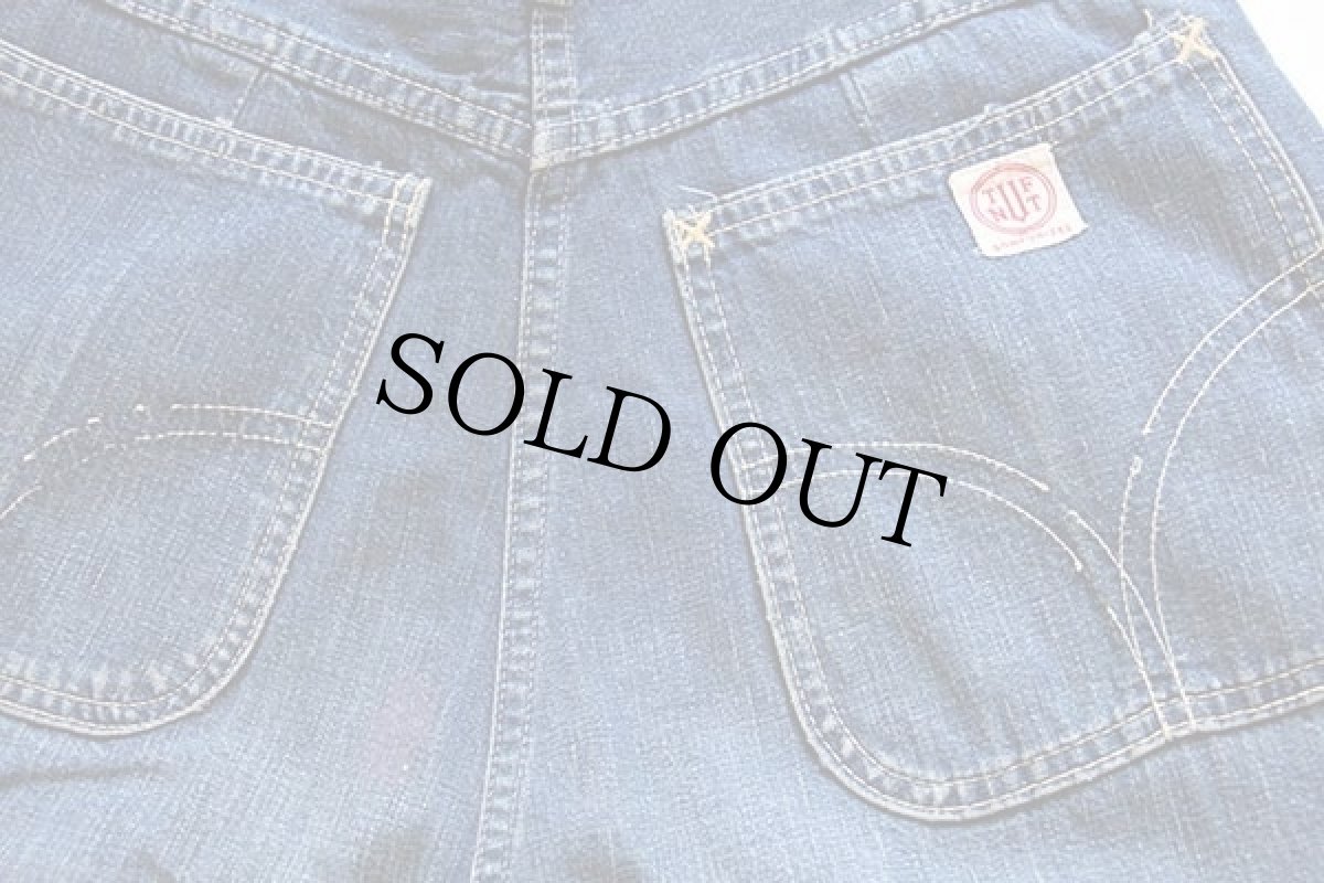 画像3: 50s TUF NUT インディゴ デニム ランチパンツ (3)