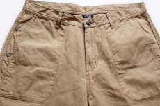 画像2: patagoniaパタゴニア ダブルニー オーガニックコットン パンツ タン w34 (2)