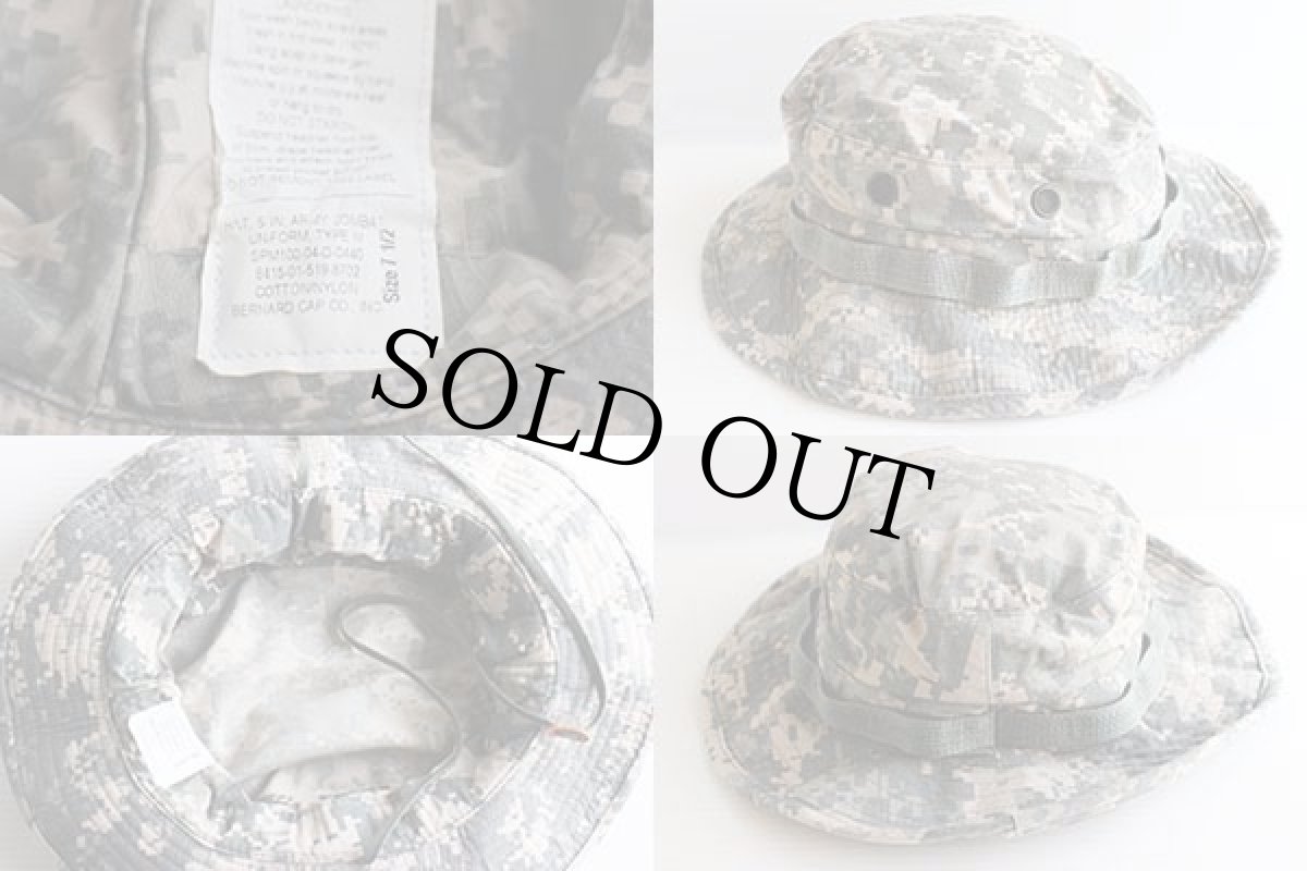 画像3: 00s 米軍 U.S.ARMY UCP デジタルカモ ブーニーハット 7 1/2 (3)