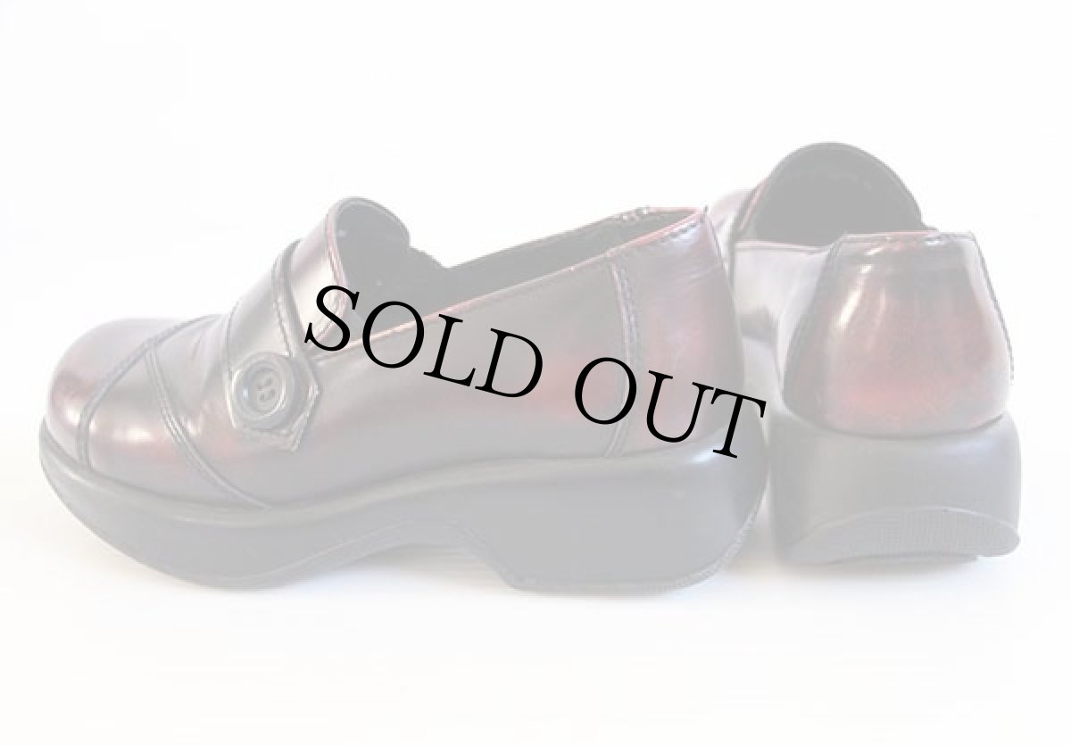 画像2: ポルトガル製 danskoダンスコ レザーシューズ バーガンディ 36 (2)