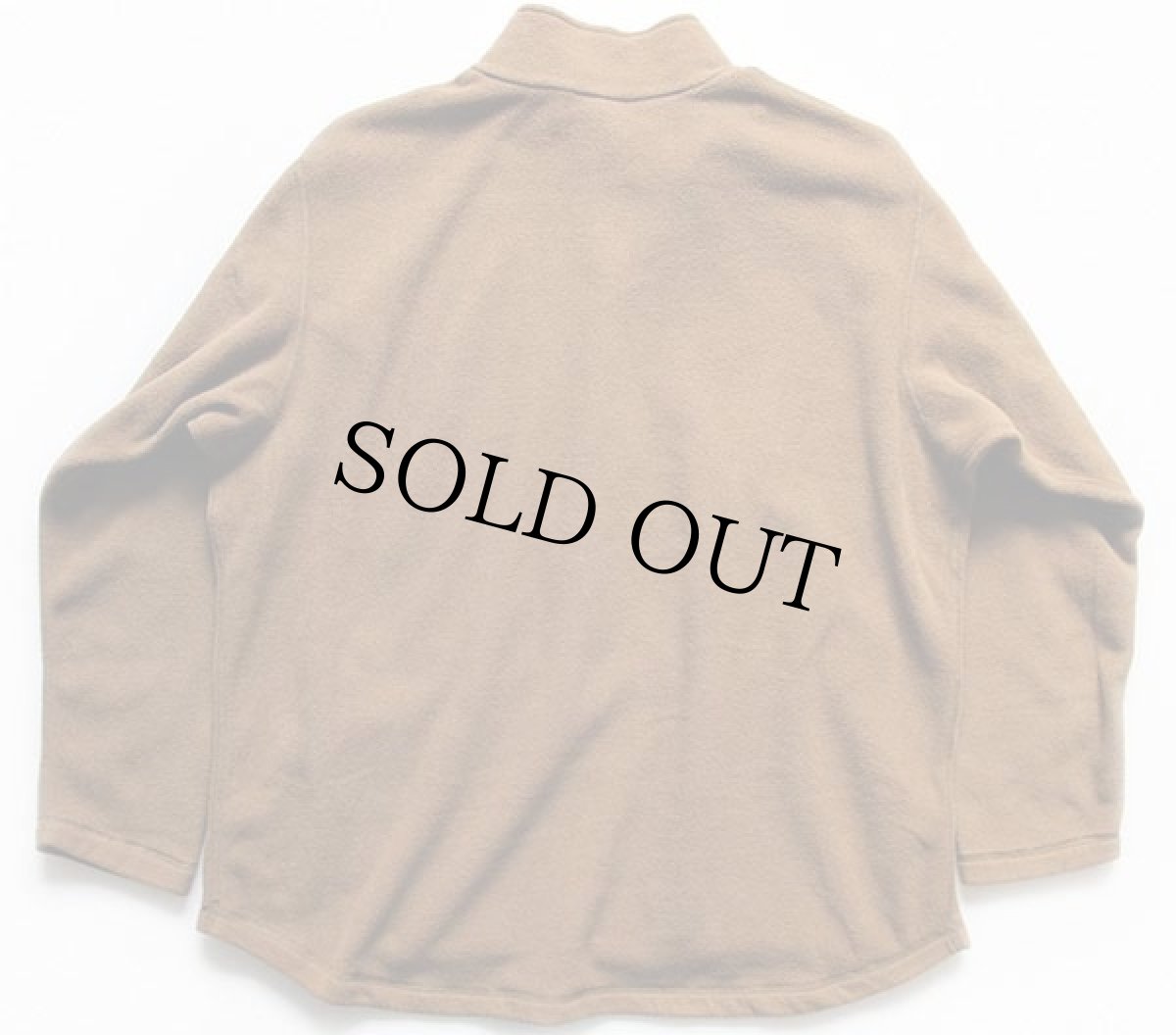 画像2: 00s 米軍 USMC プルオーバー POLARTEC フリースシャツ コヨーテブラウン L (2)