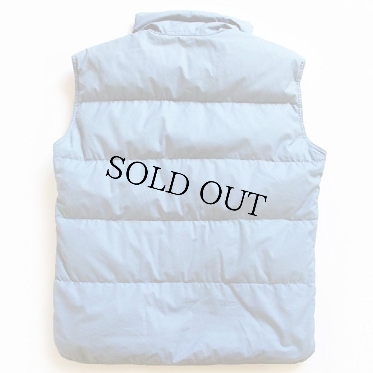 画像2: 80s REI ダウンベスト ブルーグレー M (2)