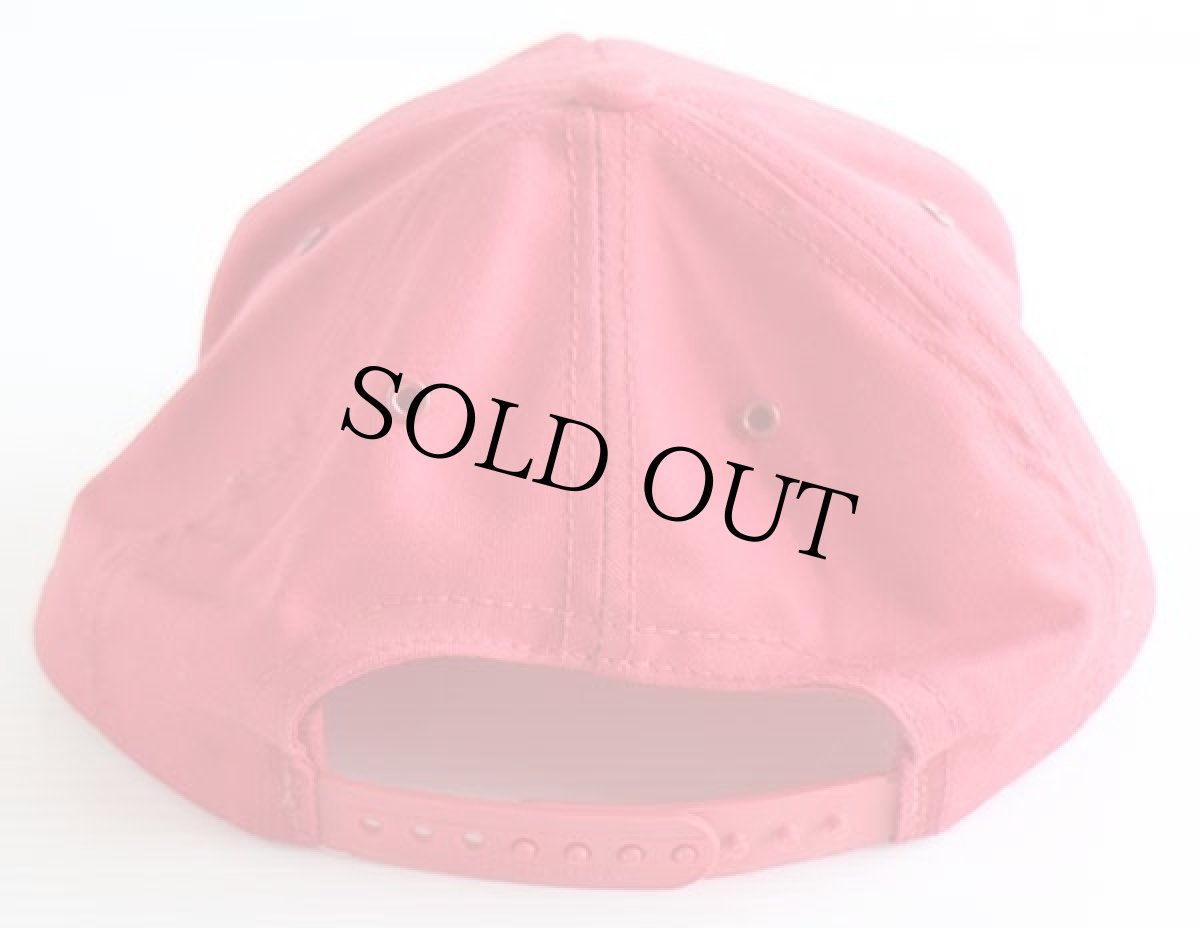 画像2: 80s USA製 Budweiser Racing バドワイザー コットンキャップ 赤 (2)