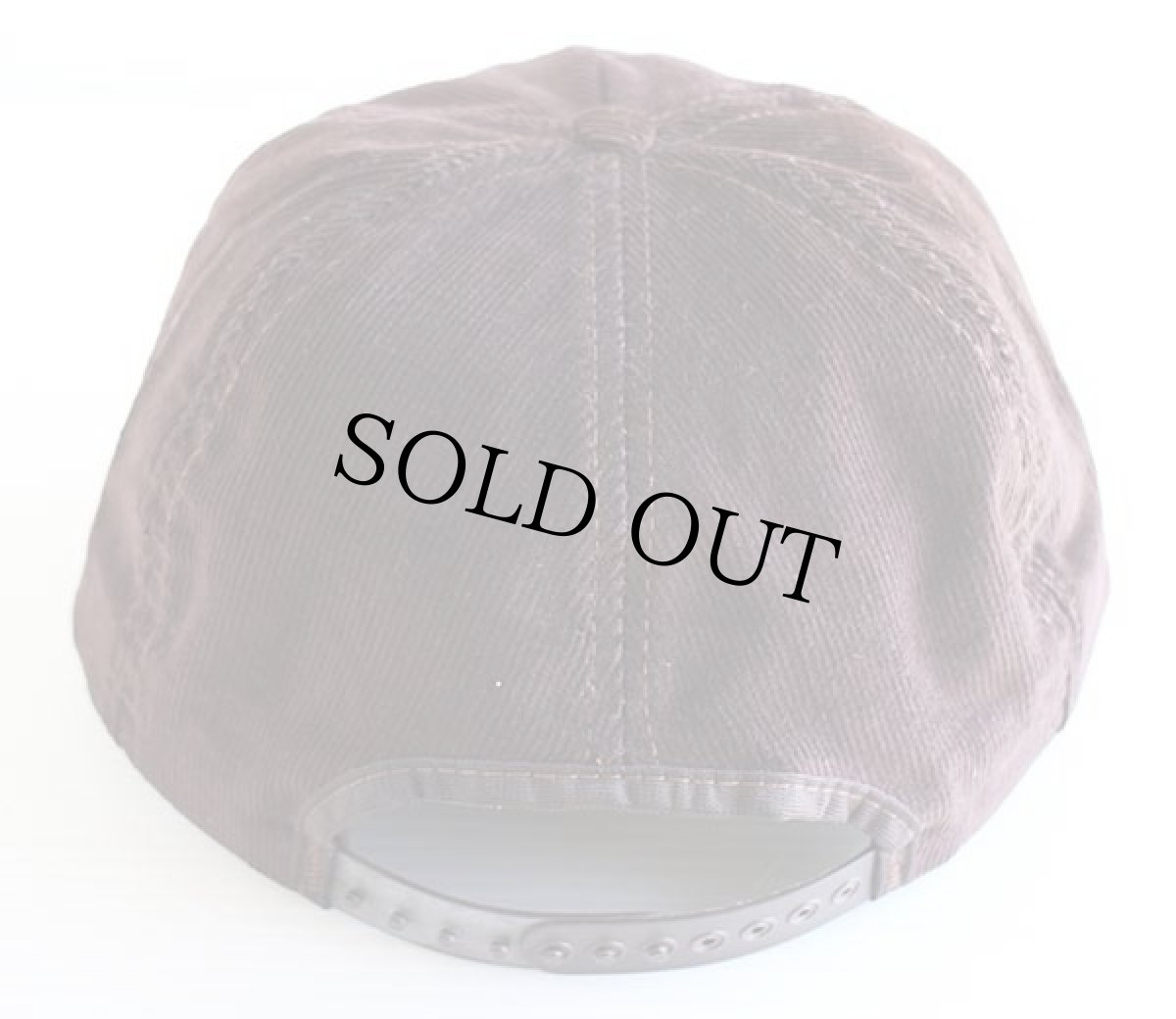 画像2: デッドストック★80s USA製 Schmidt BEER シュミット 発泡プリント コーデュロイキャップ 茶 (2)