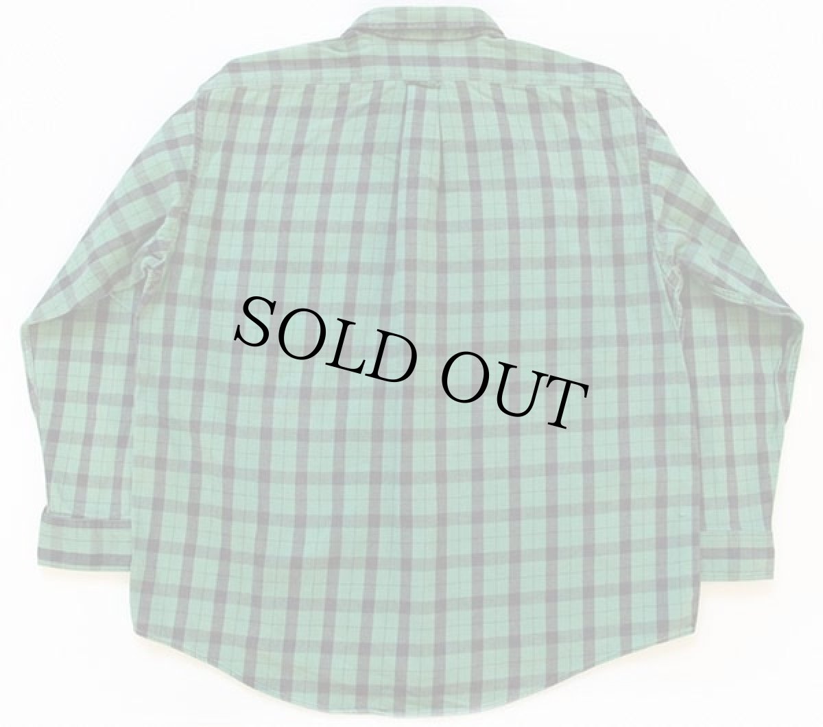 画像2: 80s USA製 FILSONフィルソン チェック ヘービーコットンシャツ 緑×黒 XXL (2)