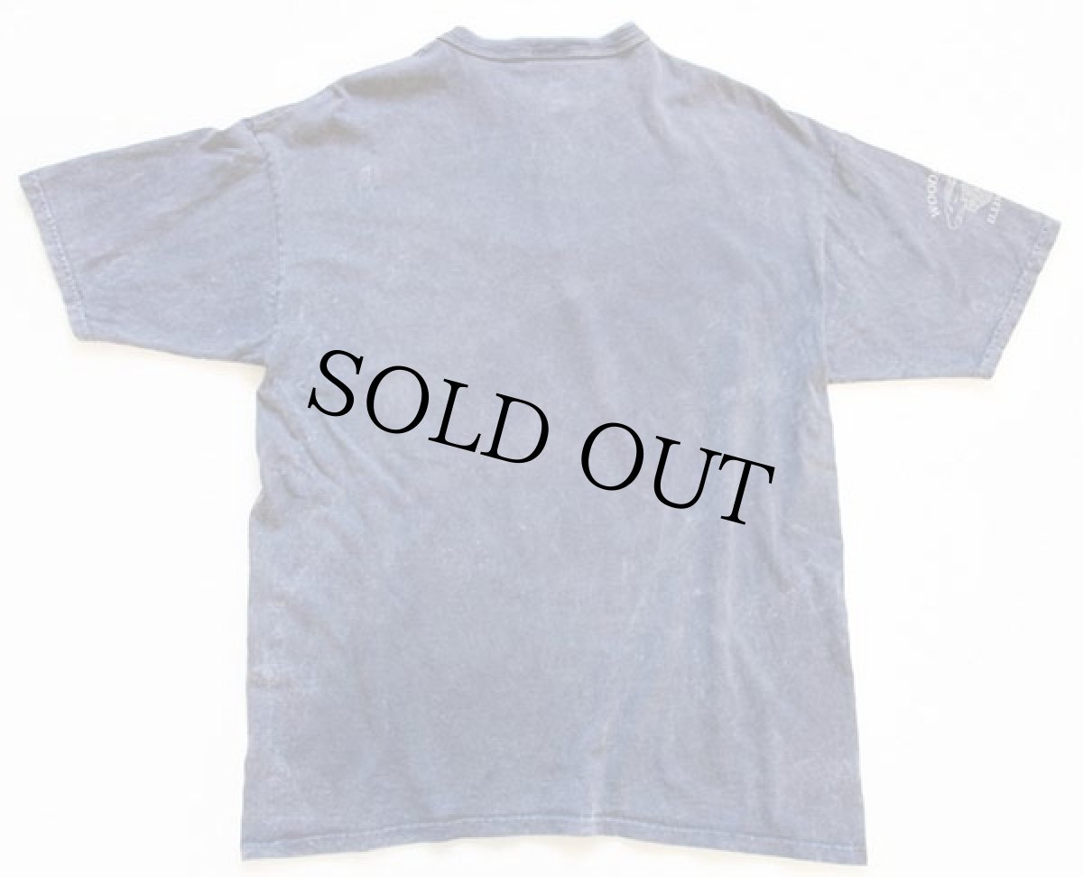 画像3: 90s USA製 HARLEY-DAVIDSONハーレー ダビッドソン ヘンリーネック コットンTシャツ 後染め 紺 XL (3)