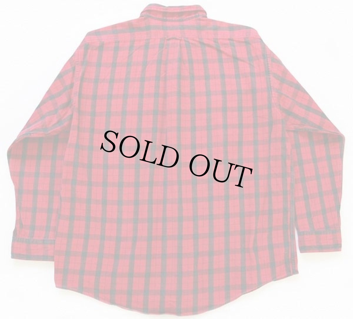 画像2: 80s USA製 FILSONフィルソン チェック ヘービーコットンシャツ 赤×黒 XXL (2)