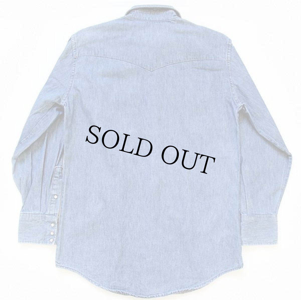 画像2: 80s USA製 BIGMACビッグマック デニム ウエスタンシャツ MT (2)