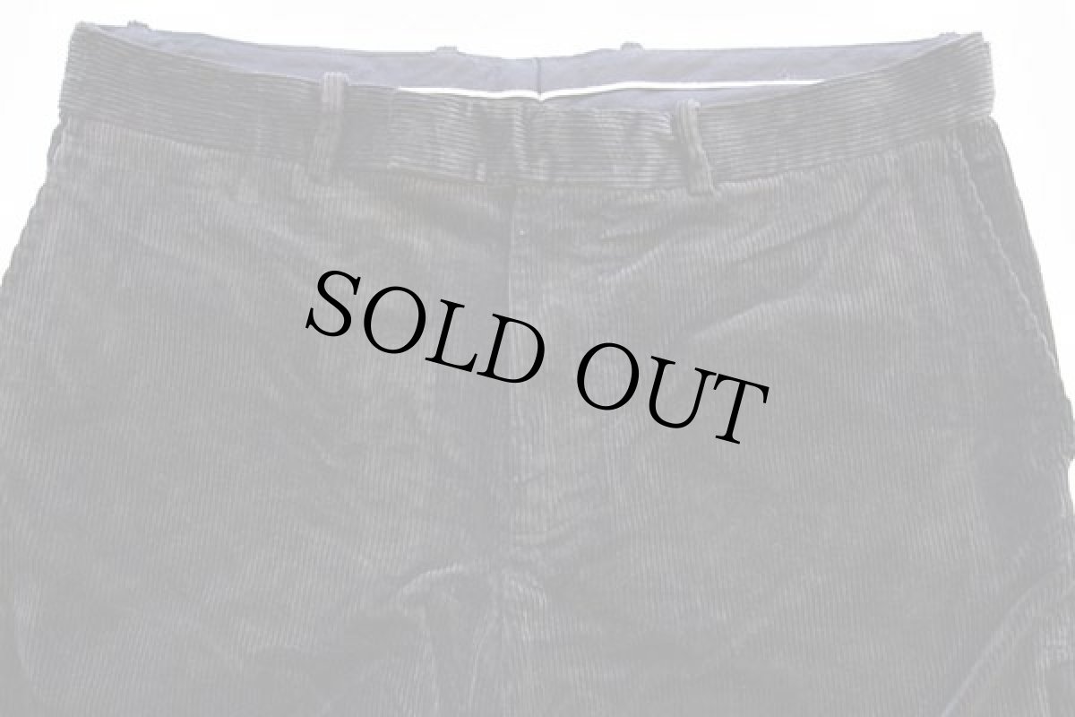 画像2: RLX ラルフローレン 太畝 コーデュロイパンツ 黒 w34 (2)