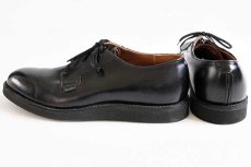 画像2: 90s USA製 REDWINGレッドウイング 101 ポストマン レザーシューズ 黒 10B 箱付き (2)