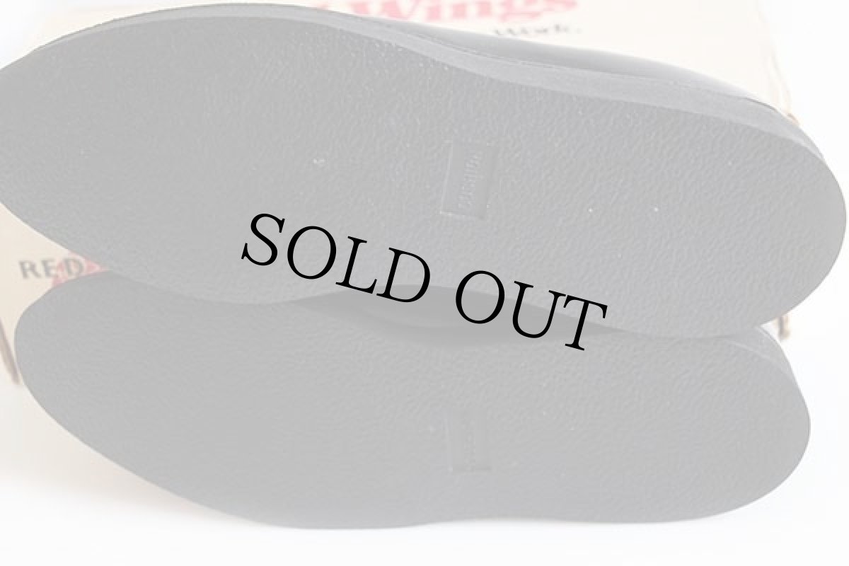 画像8: 90s USA製 REDWINGレッドウイング 101 ポストマン レザーシューズ 黒 10B 箱付き (8)