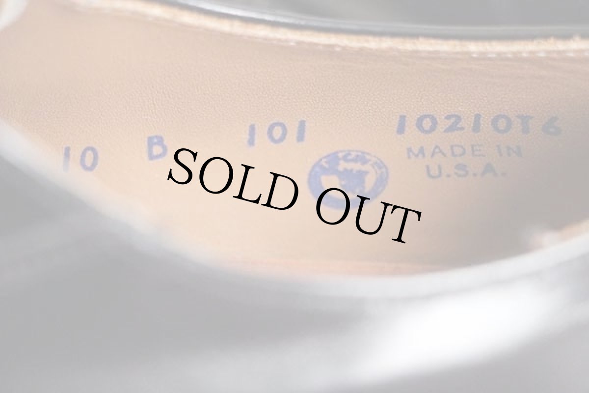 画像4: 90s USA製 REDWINGレッドウイング 101 ポストマン レザーシューズ 黒 10B 箱付き (4)