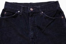 画像2: 80s USA製 Levi'sリーバイス 517-1558 コーデュロイパンツ 黒 w30 L34★ブーツカット (2)