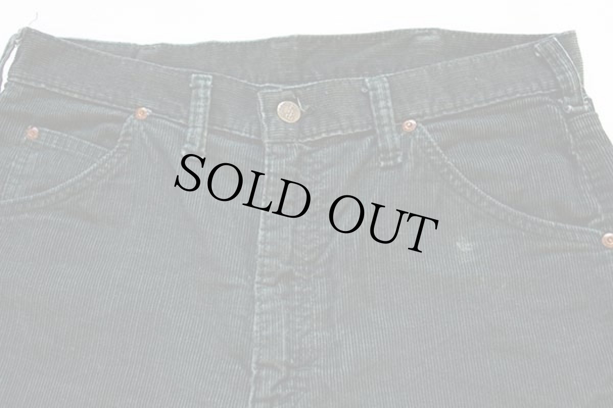 画像2: 80s Leeリー コーデュロイパンツ 緑 w33 (2)