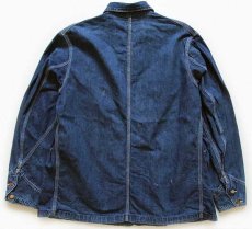 画像2: 60s USA製 Leeリー 91-J JELT DENIMジェルトデニム カバーオール 46R (2)