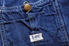 画像5: 60s USA製 Leeリー 91-J JELT DENIMジェルトデニム カバーオール 46R (5)
