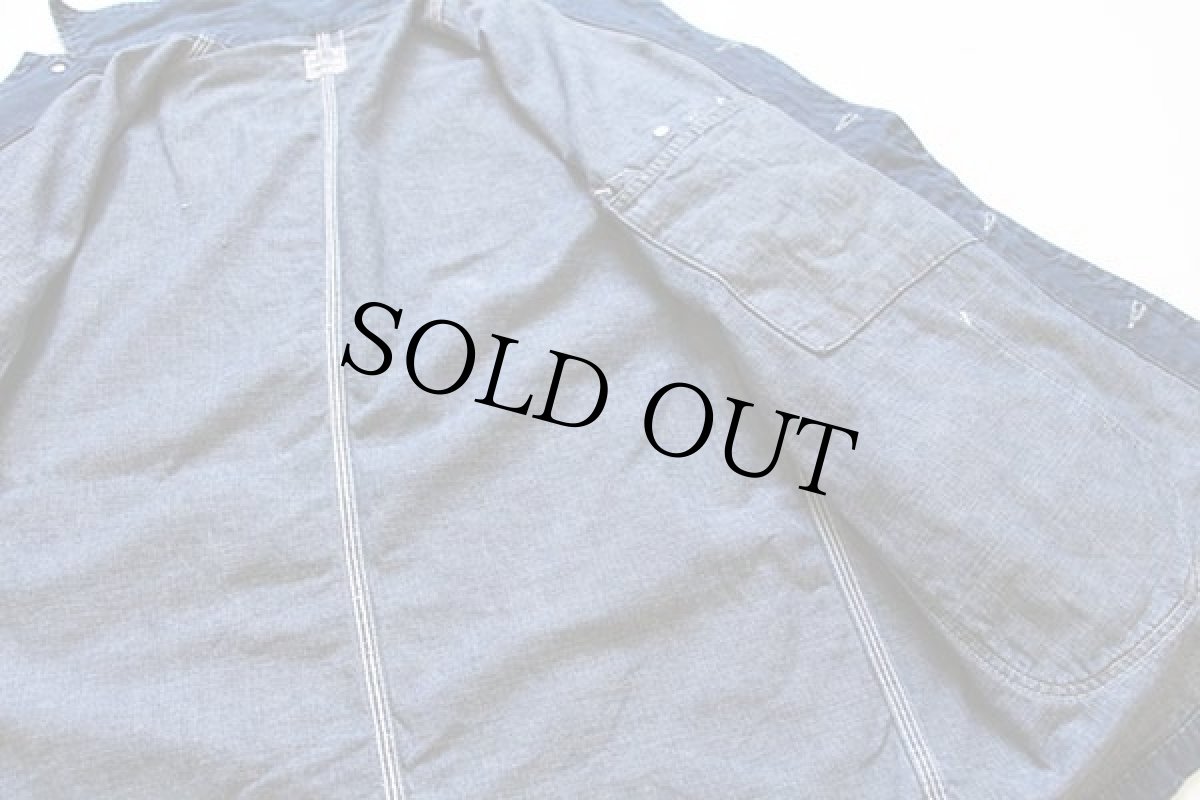 画像7: 60s USA製 Leeリー 91-J JELT DENIMジェルトデニム カバーオール 46R (7)