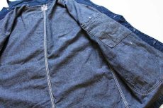画像7: 60s USA製 Leeリー 91-J JELT DENIMジェルトデニム カバーオール 46R (7)