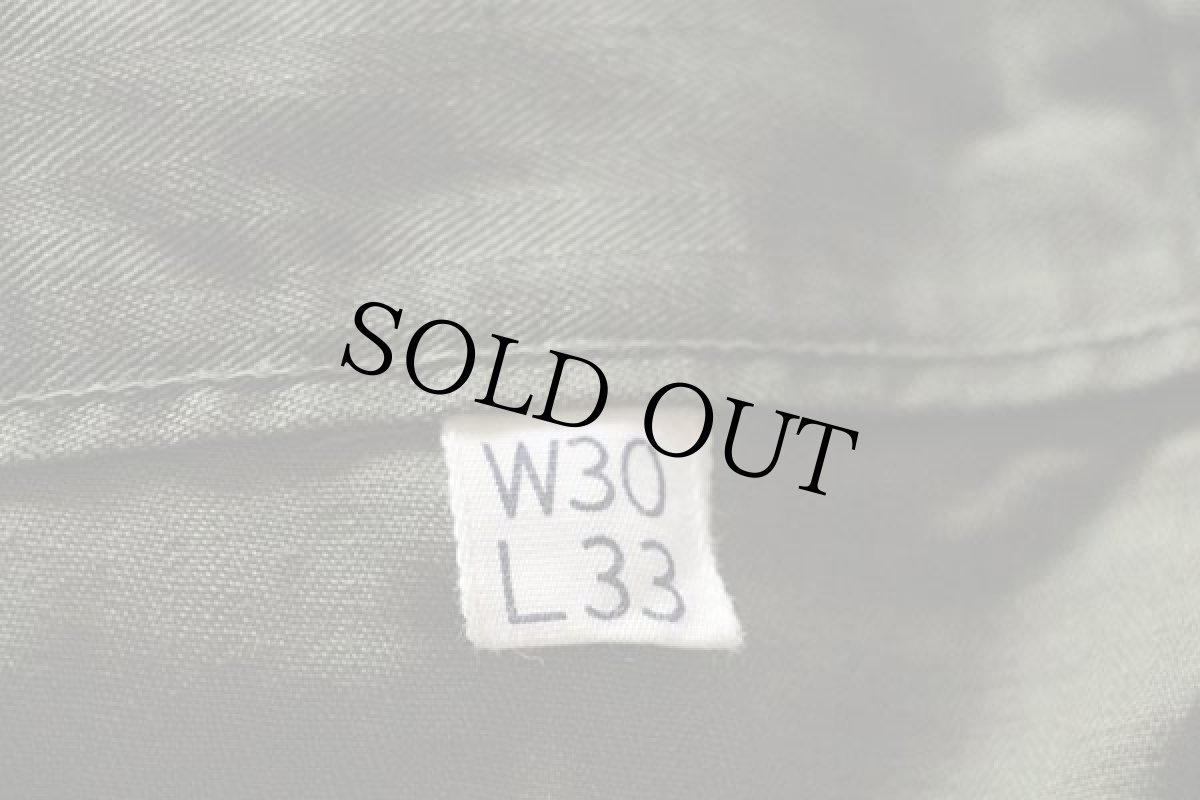 画像3: 40s 米軍 U.S.ARMY M-43 HBT ヘリンボーンツイル カーゴパンツ w30 L33 (3)