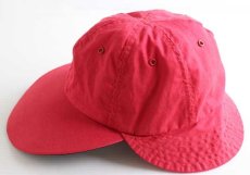 画像2: 90s USA製 Columbiaコロンビア フィッシング キャップ 赤 XL (2)
