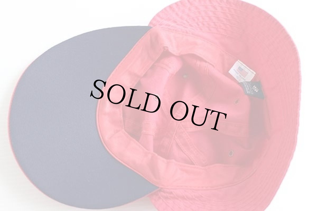 画像6: 90s USA製 Columbiaコロンビア フィッシング キャップ 赤 XL (6)