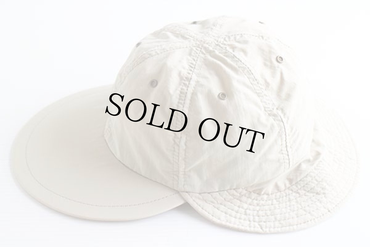 画像2: USA製 UNKNOWN ナイロン フィッシング キャップ ベージュ XL (2)