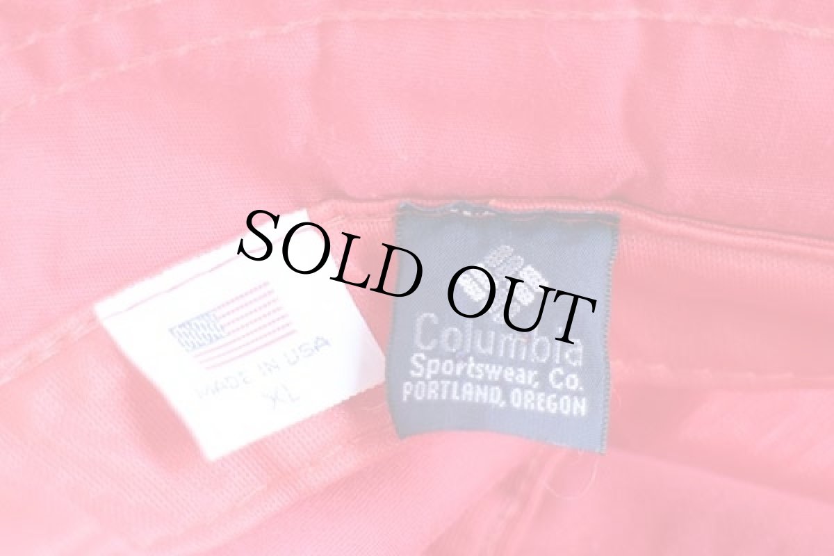 画像5: 90s USA製 Columbiaコロンビア フィッシング キャップ 赤 XL (5)