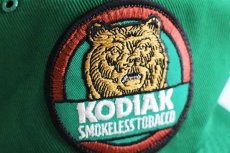 画像4: 80s USA製 Swingster KODIAK SMOKELESS TOBACCO パッチ付き キャップ 緑 (4)