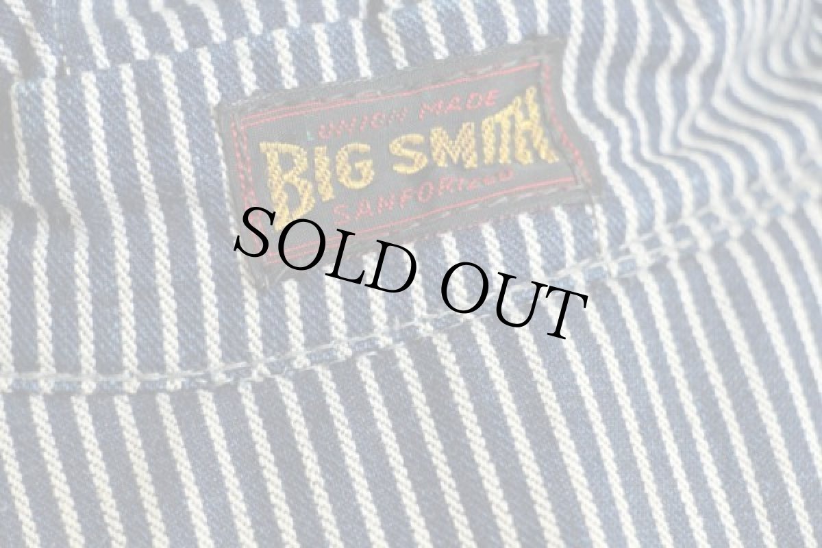 画像3: 50s BIG SMITHビッグスミス ヒッコリー ストライプ ワークキャップ (3)