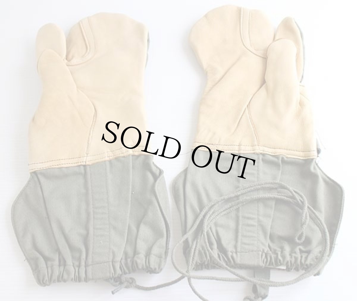 画像3: デッドストック★80s 米軍 M-65 トリガーフィンガー ミトン グローブ L (3)