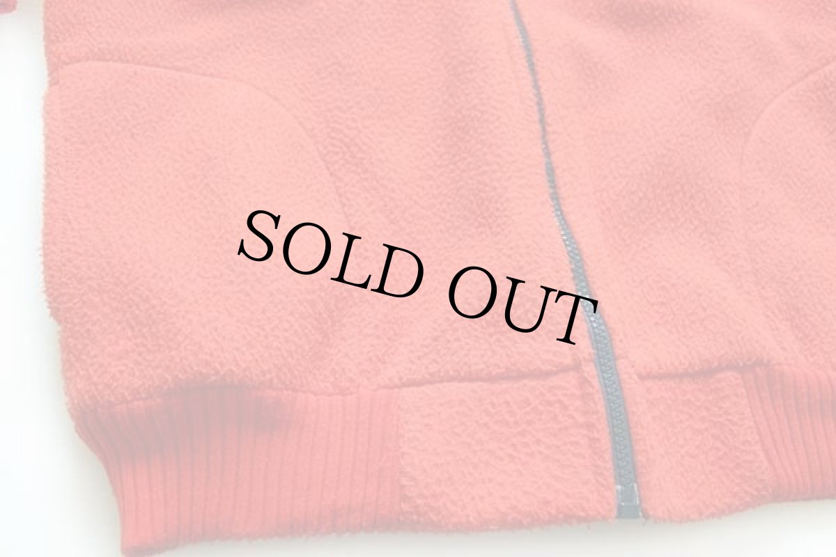 画像5: 80s patagoniaパタゴニア デカタグ フルジップ フリースジャケット 朱色 (5)