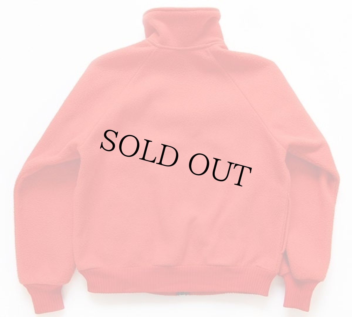 画像2: 80s patagoniaパタゴニア デカタグ フルジップ フリースジャケット 朱色 (2)