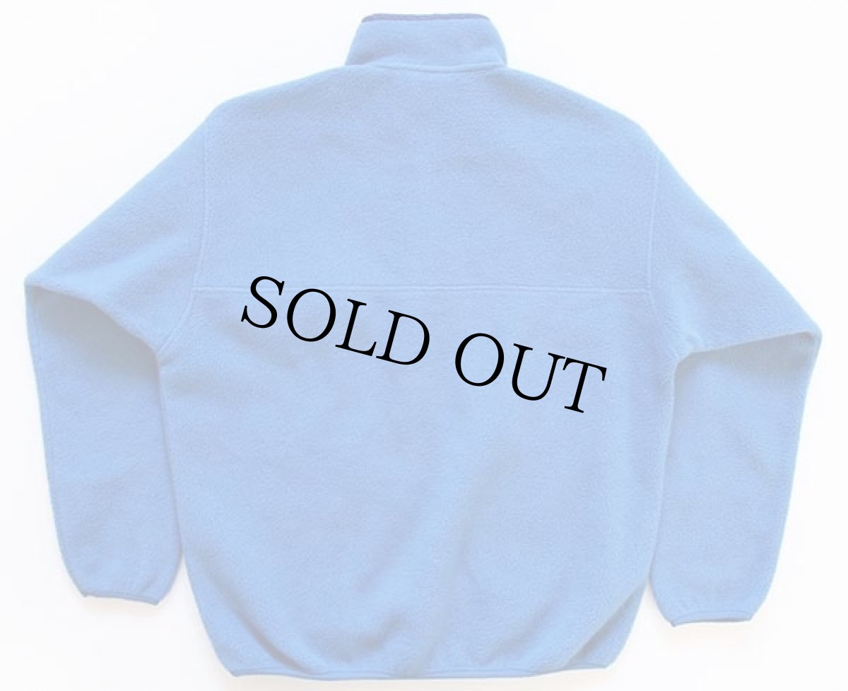 画像2: 00s USA製 patagoniaパタゴニア フリース スナップT ブルー L (2)