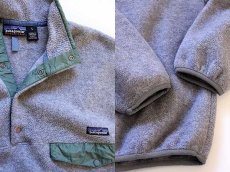 画像3: 90s patagoniaパタゴニア シンチラ フリース スナップT グレー L (3)