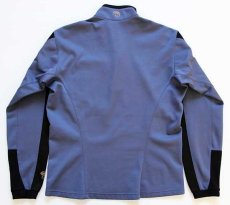 画像2: USA製 MOUNTAIN HARDWEAR WINDSTOPPER プルオーバー ソフトシェル ブルーグレー M (2)