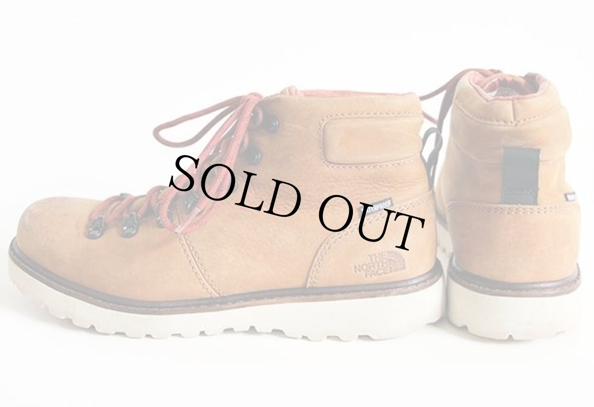 画像2: THE NORTH FACEノースフェイス WATERPROOF ヌバックレザー トレッキングブーツ 茶 10.5 (2)