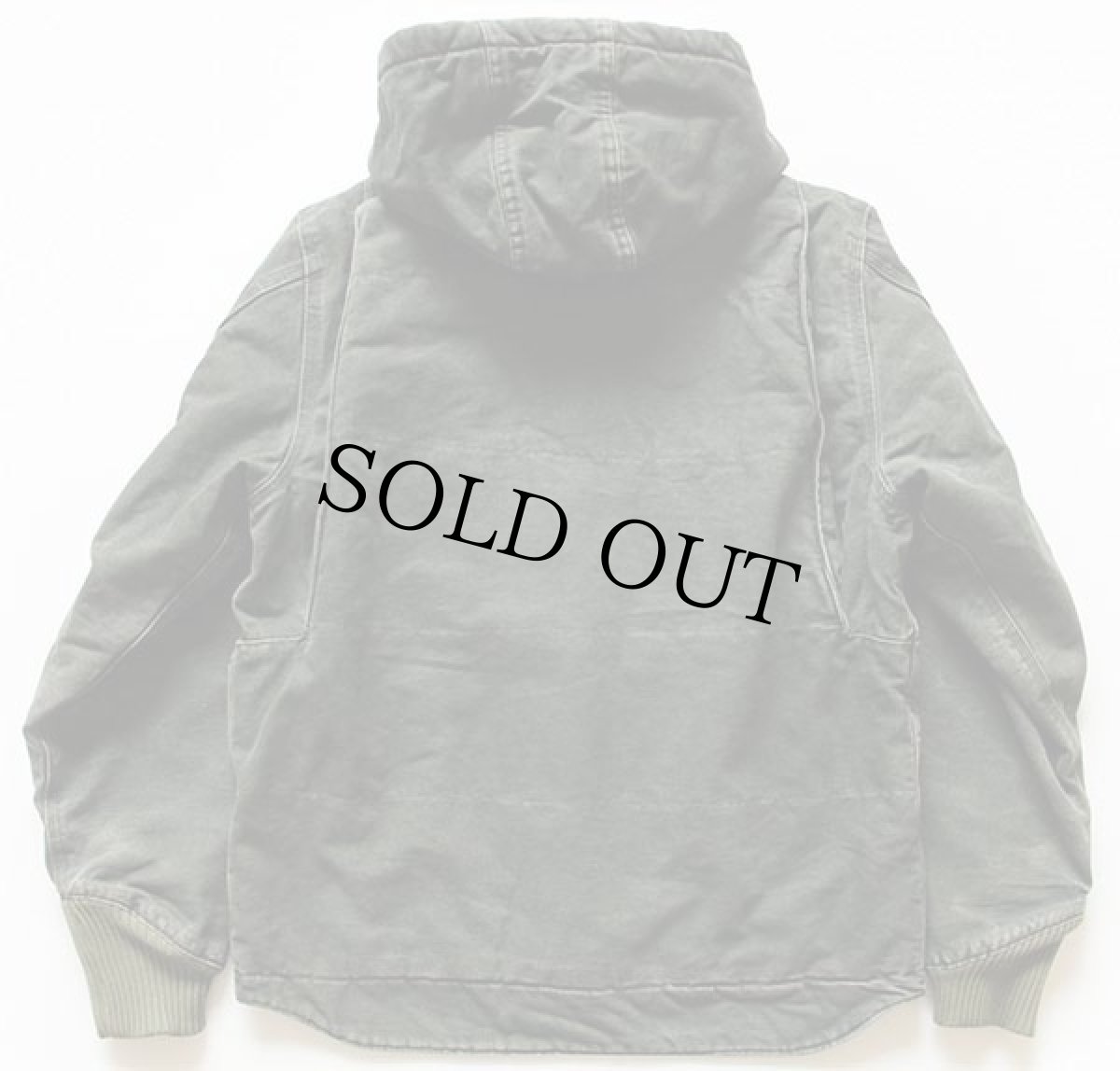 画像2: carharttカーハート シェルパラインド ダック地 チャップマンジャケット モスグリーン M (2)