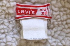 画像4: 70s USA製 Levi'sリーバイス 70605 ボアライナー デニムジャケット 38 (4)