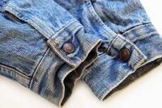 画像6: 70s USA製 Levi'sリーバイス 70605 ボアライナー デニムジャケット 38 (6)