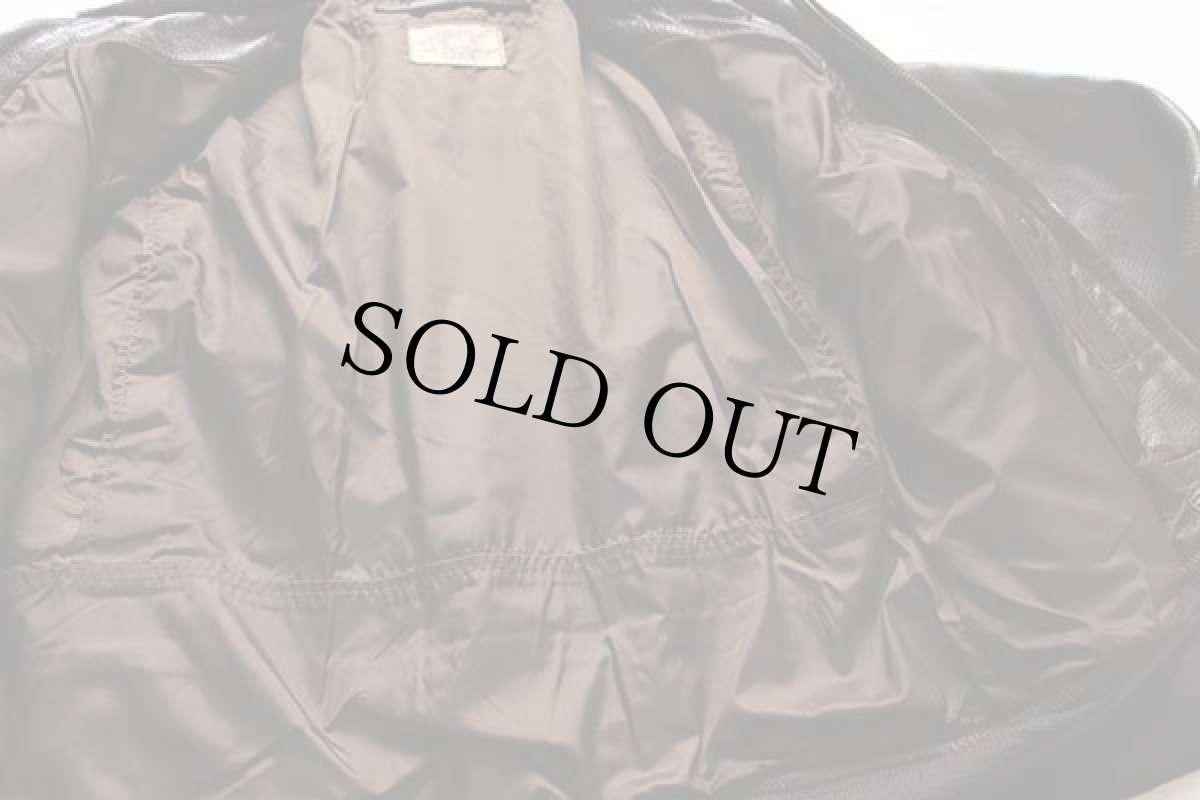 画像7: 70s 米軍 U.S.NAVY G-1 フライト レザージャケット 42 (7)