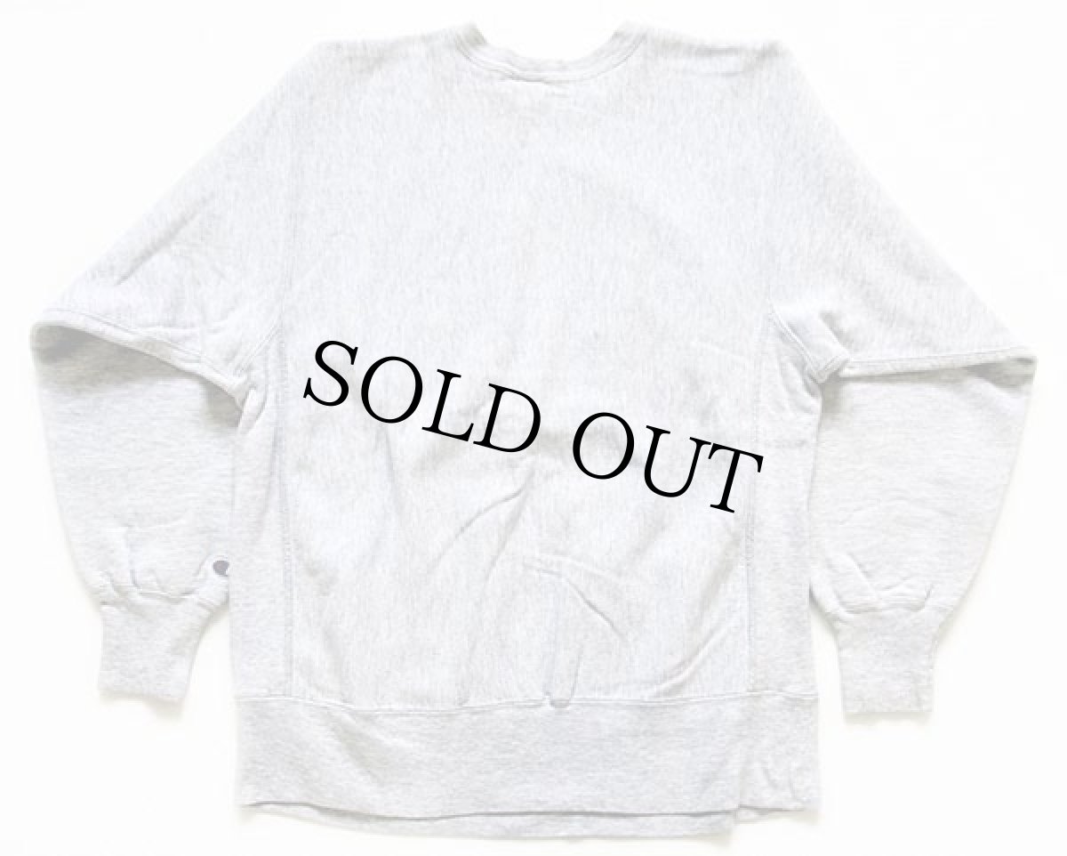 画像2: 90s USA製 Championチャンピオン FLORIDA リバースウィーブ スウェット 杢グレー XL (2)