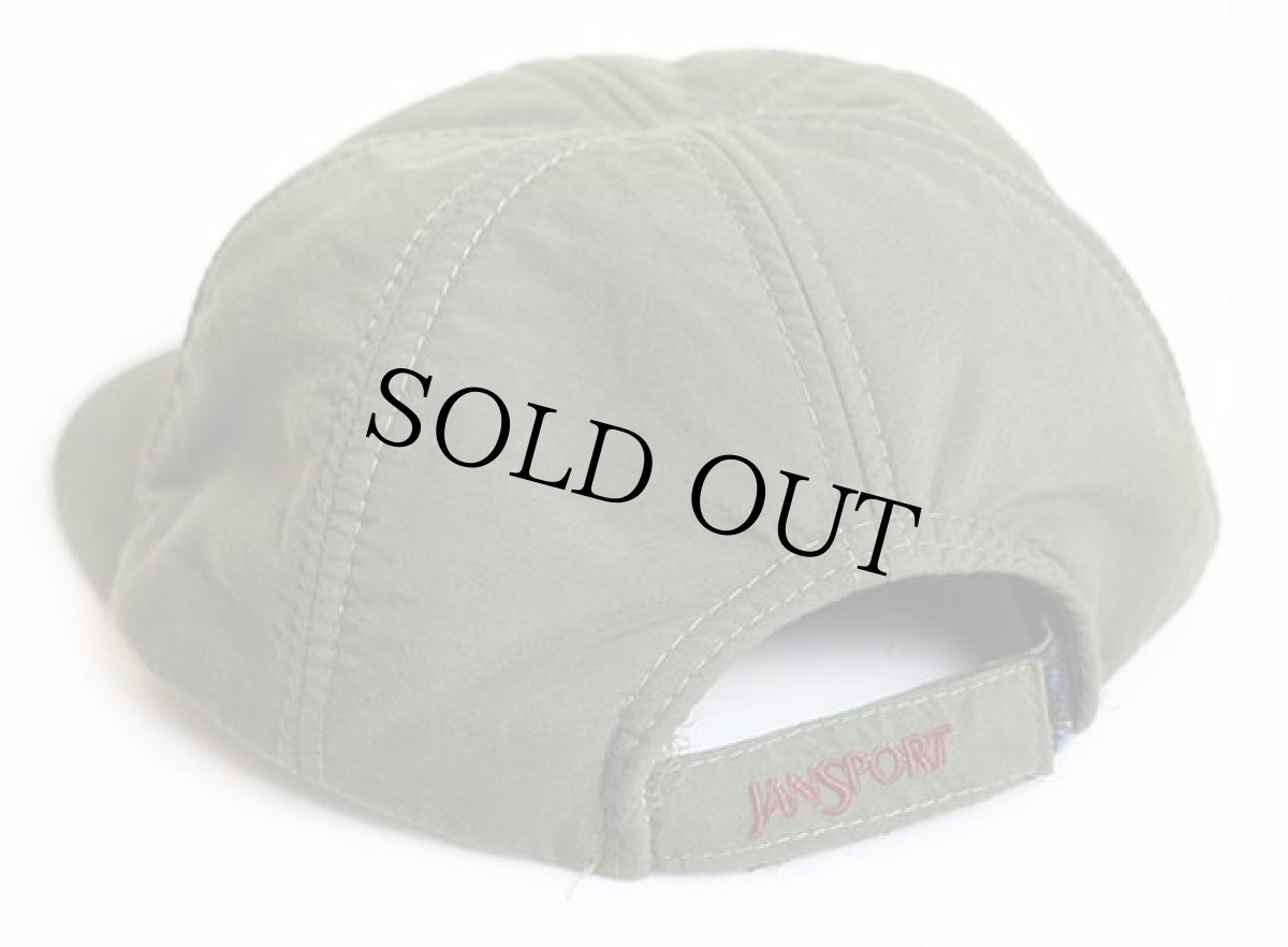 画像2: 90s JANSPORTジャンスポーツ フリースライナー ナイロンキャップ オリーブ (2)
