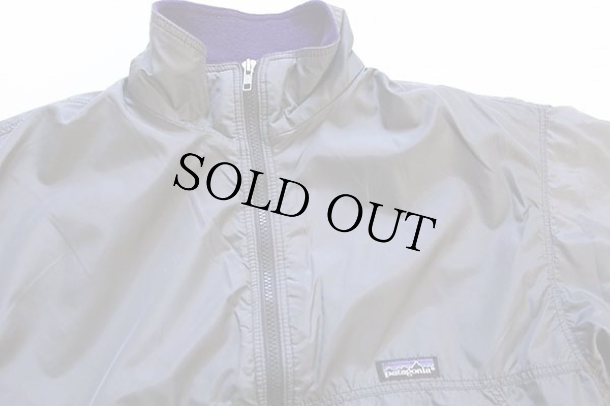 画像3: 90s USA製 patagoniaパタゴニア フリースライナー ナイロンジャケット グレー M★シェルドシンチラ (3)