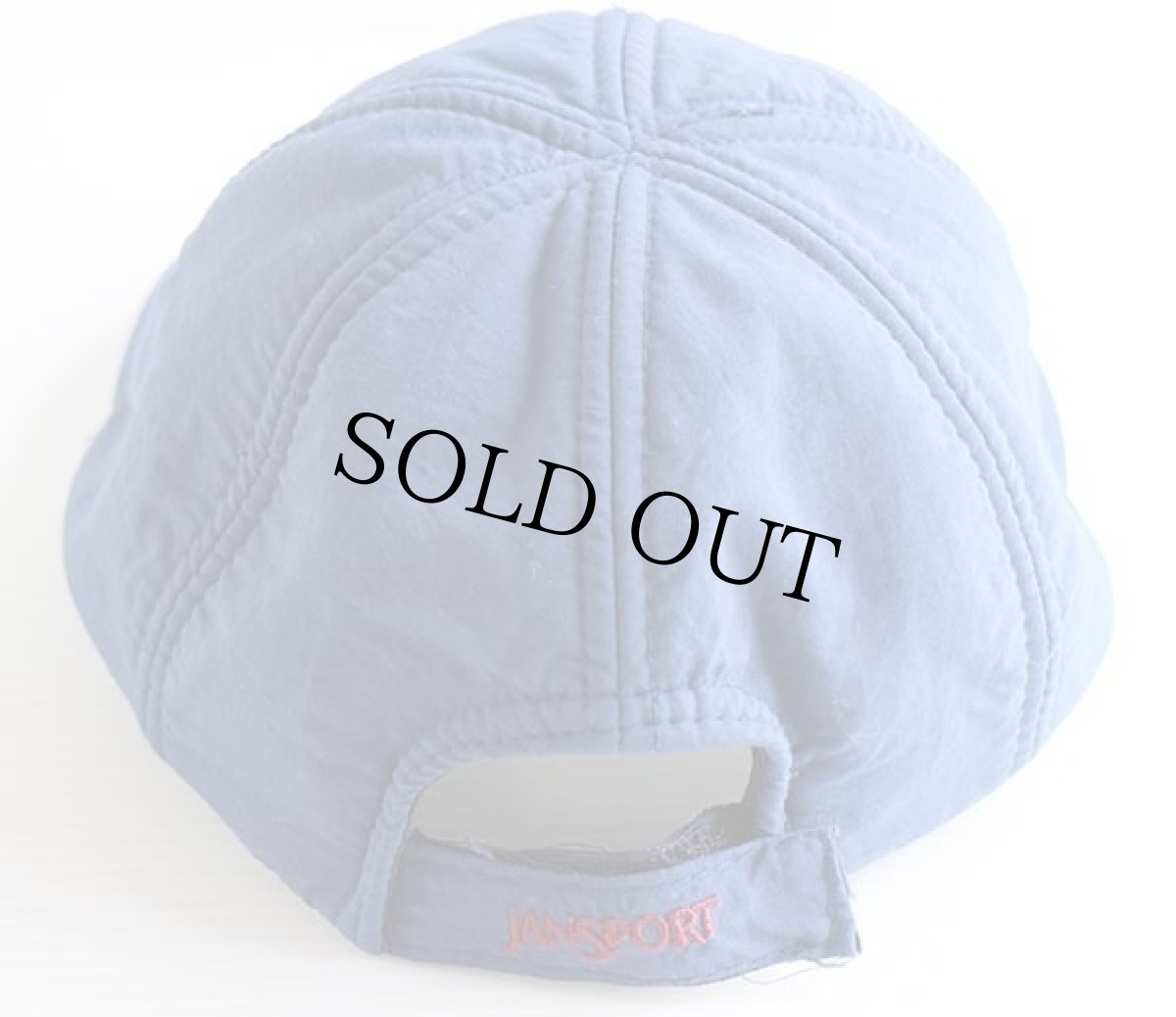 画像2: 90s JANSPORTジャンスポーツ フリースライナー ナイロンキャップ 紺 (2)