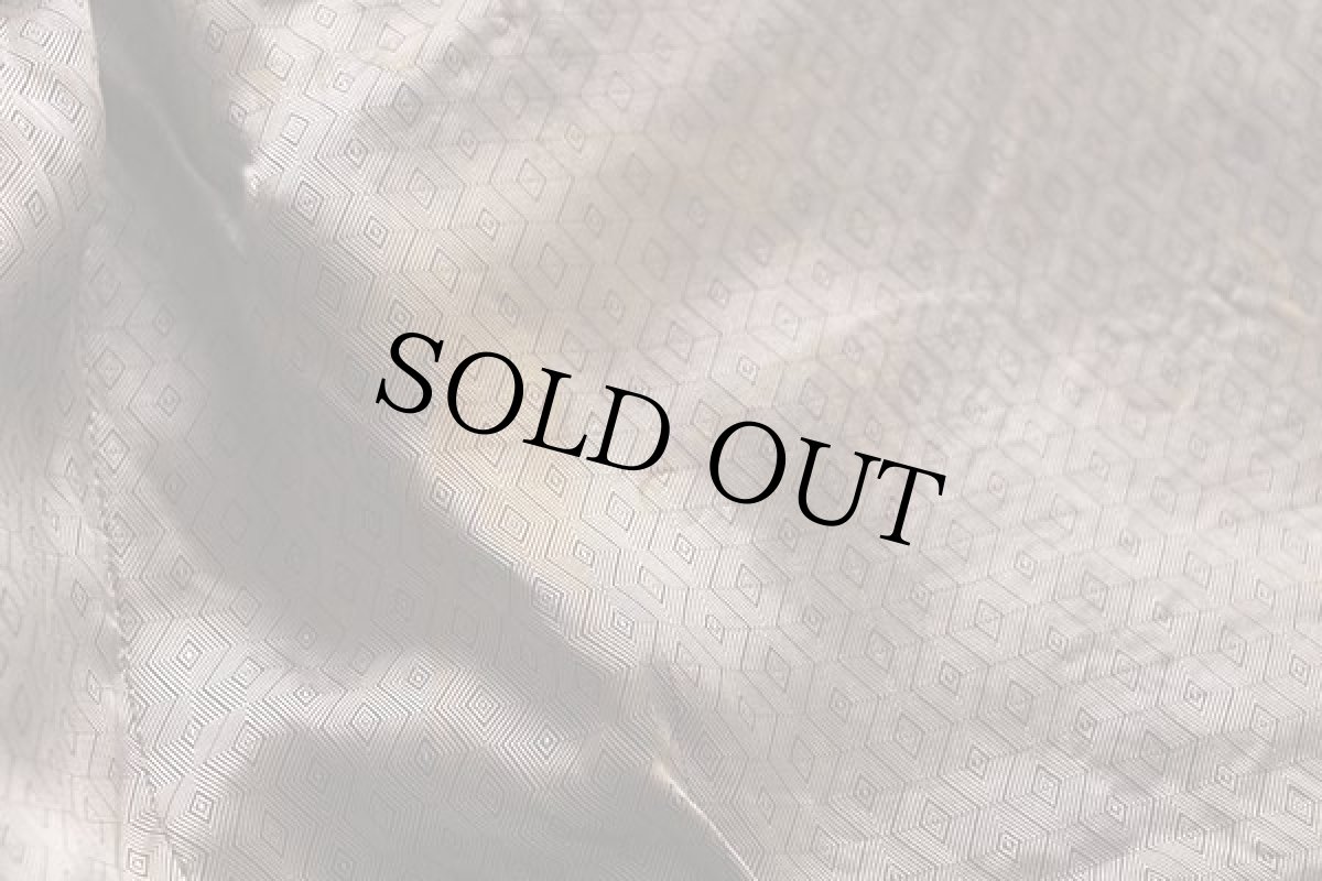 画像7: 60s BUTWINバトウィン メルトン ウール 袖革スタジャン 黒×黒 44 (7)