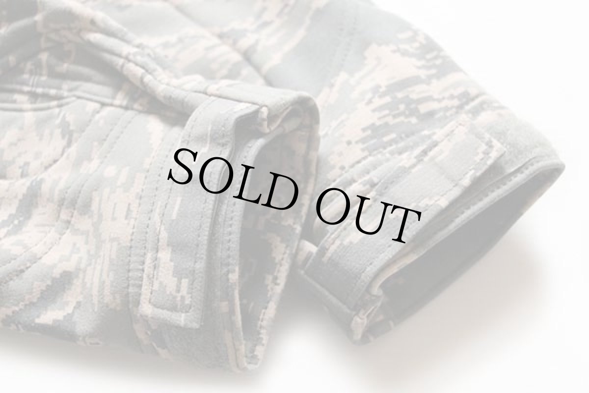 画像8: 00s USA製 MASSIF ABU デジタル タイガーカモ Elements NOMEX ソフトシェルジャケット XL (8)