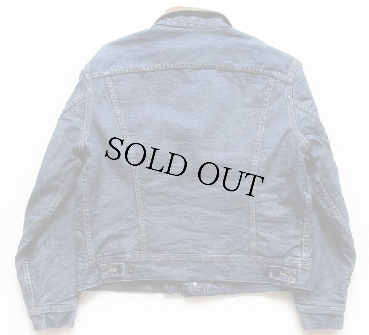 画像2: 70s USA製 Leeリー STORM RIDERストームライダー 220LJ ブランケットライナー デニムジャケット (2)